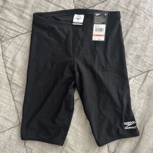 NWT Speedo Endurance+ Black Jammer 28 Youth